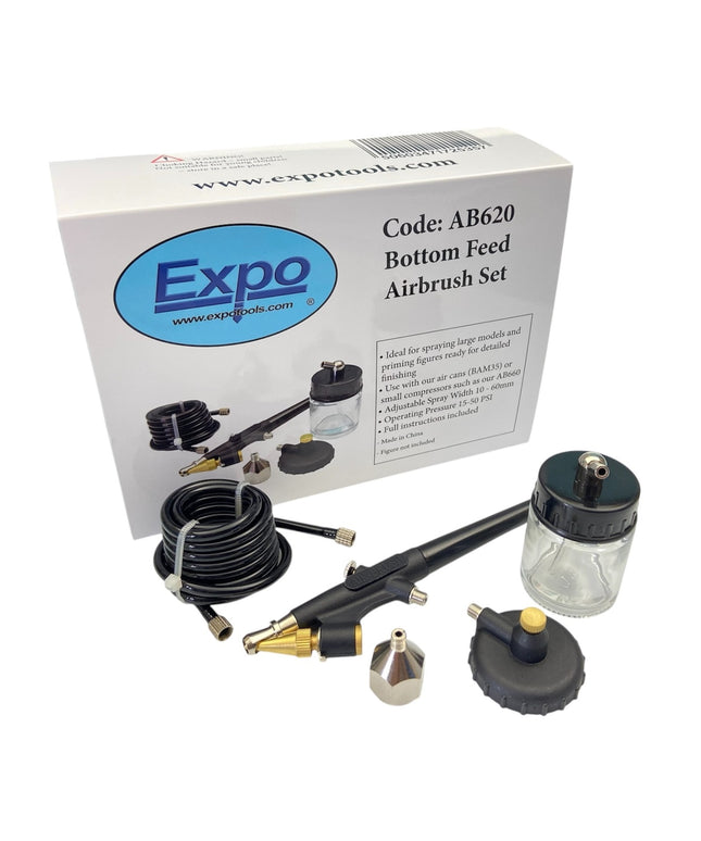 AB620 Expo BOTTOM FEED AIRBRUSH SET