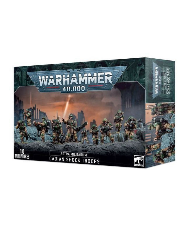 Astra Militarum Cadian Shock Troops - Warhammer 40K - Games Workshop