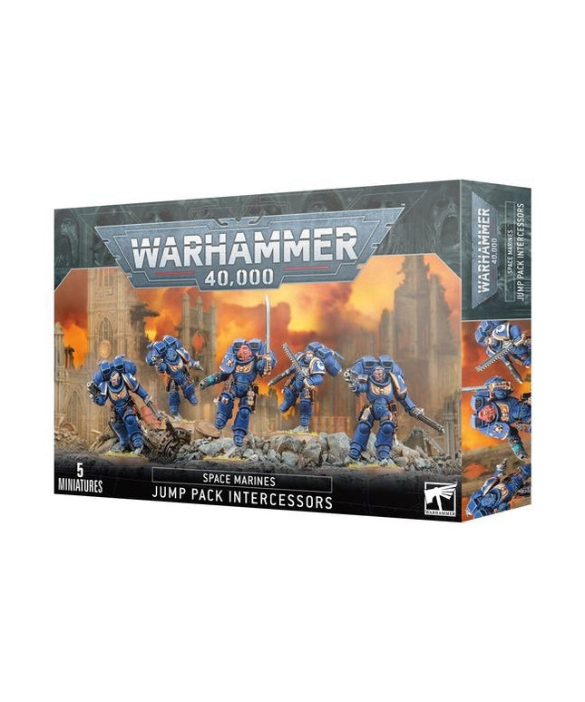 Space Marines Assault Intercessors With Jump Packs -  Warhammer 40K