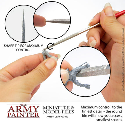 The Army Painter Miniature & Model Hobby Diamond Files Set