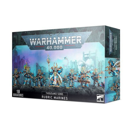 Games Workshop Thousand Sons Rubric Marines 10 Miniatures