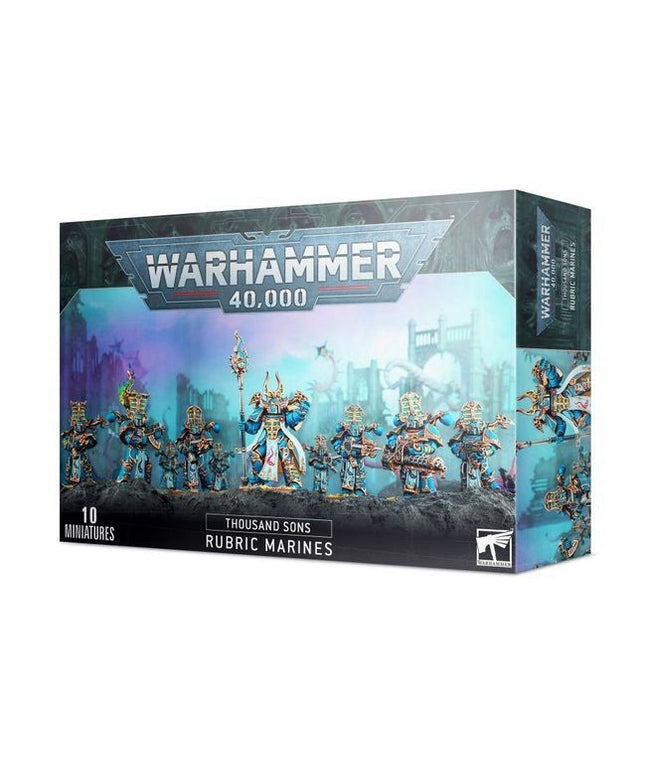 Games Workshop Thousand Sons Rubric Marines 10 Miniatures