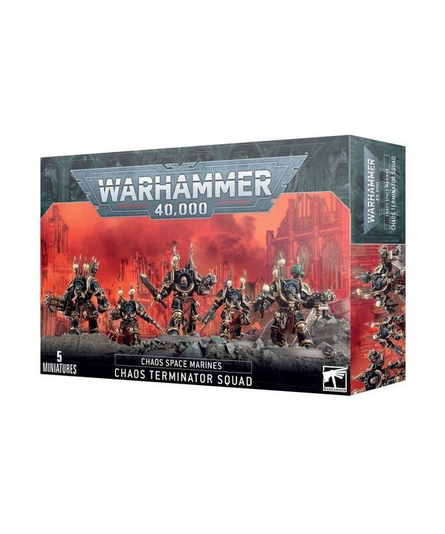 Chaos Space Marines Terminators Miniatures - Warhammer 40K - Games Workshop