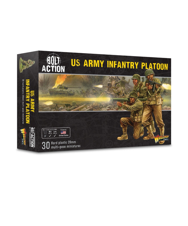 Bolt Action - US Infantry - American GIs - WWII - Warlord Games