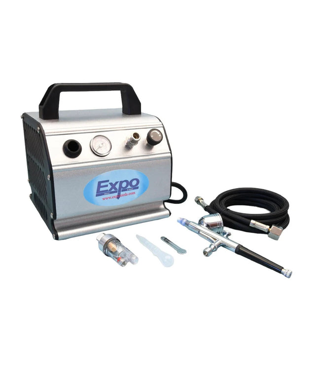 EXPO AB602 AIRBRUSH & COMPRESSOR PACKAGE DEAL