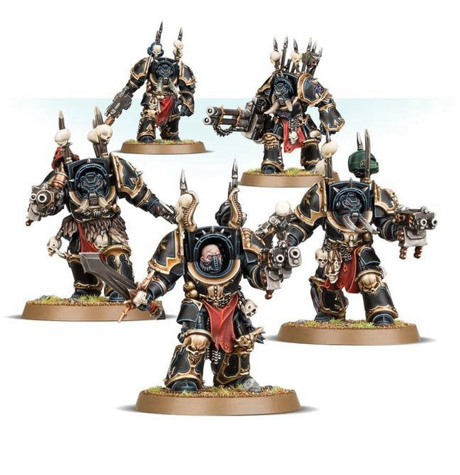 Chaos Space Marines Terminators Miniatures - Warhammer 40K - Games Workshop