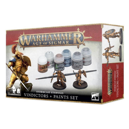 Warhammer Age of Sigmar Stormcast Eternals Vindicators Paint Set