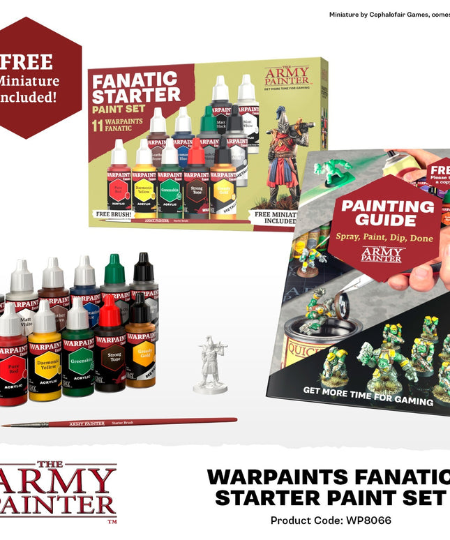 Fanatic Starter Paint Set - The Army Painter