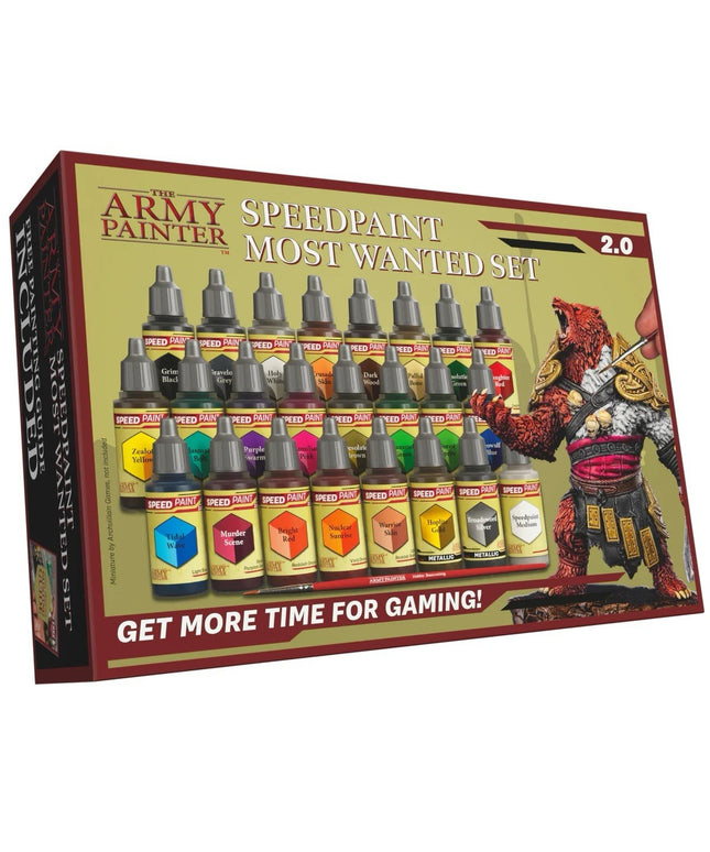 The Army Painter Speedpaint Most Wanted Set 2.0
