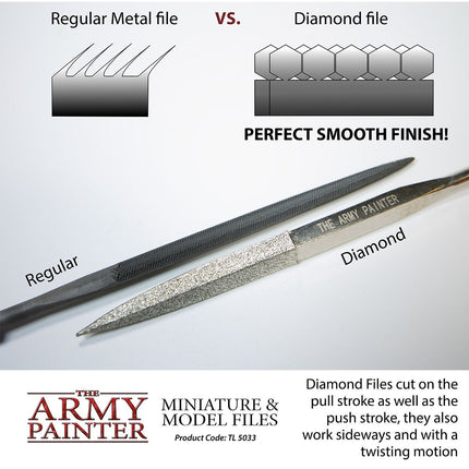 The Army Painter Miniature & Model Hobby Diamond Files Set