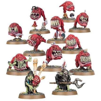 Warhammer Age of Sigmar Gloomspite Gitz Squig Herd