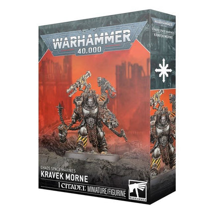 Chaos Space Marines : Kravek Morne - Warhammer 40K