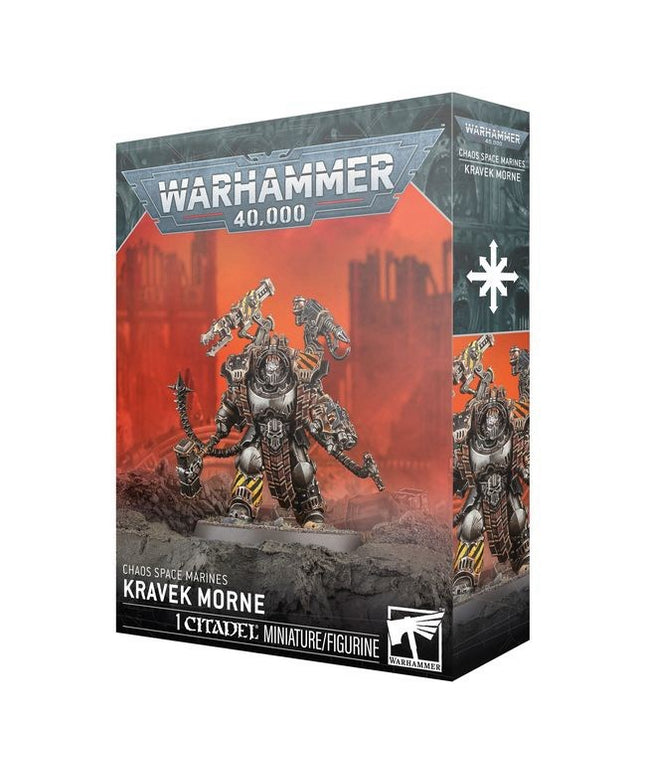Chaos Space Marines : Kravek Morne - Warhammer 40K