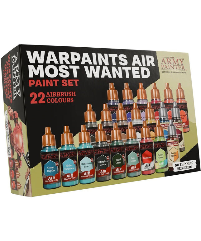 Army Painter Warpaints: Air Most Wanted Paint Set