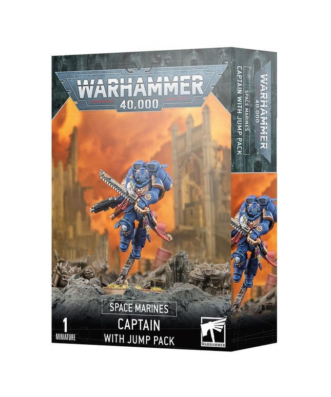 Space Marines: Captain With Jump Pack-Warhammer 40K