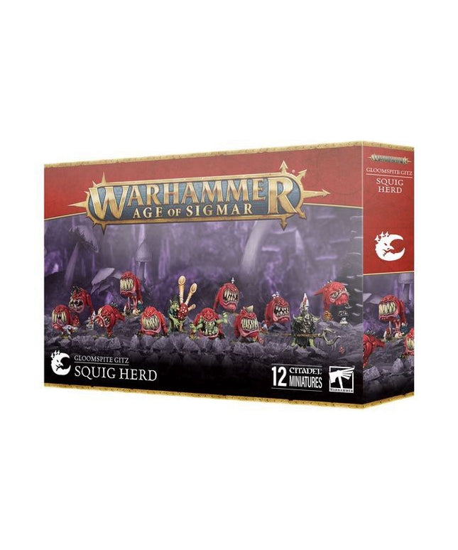 Warhammer Age of Sigmar Gloomspite Gitz Squig Herd