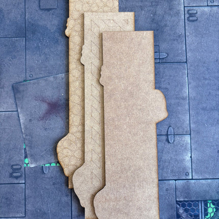 Warhammer 40K 11th Edition Terrain Footprints/Area plates - 3mm MDF