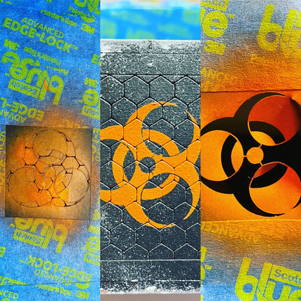 Claw Marks Wargaming Airbrush/Painting Stencil