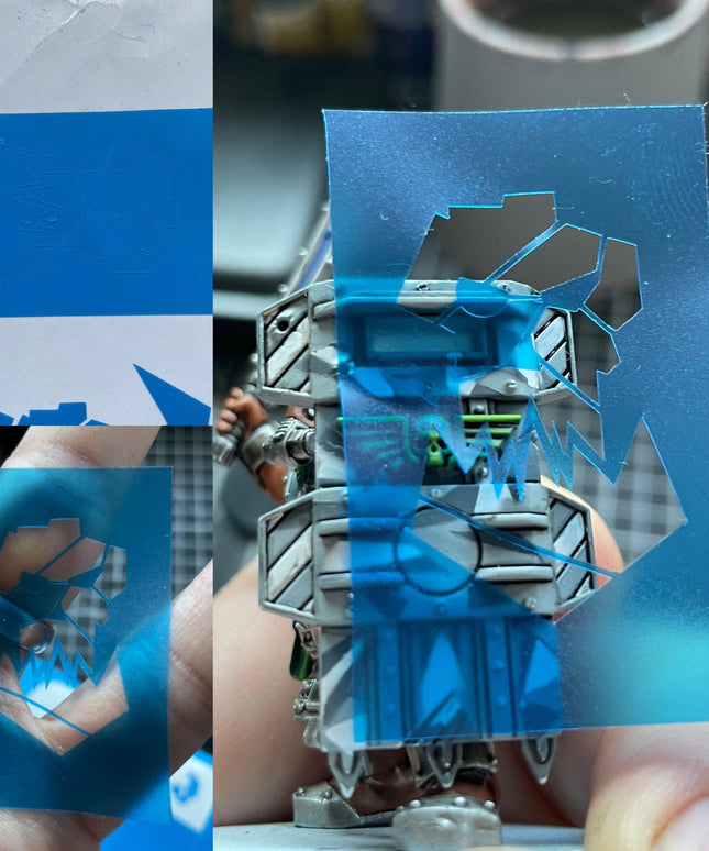 Pirate (Skull & Crossbones) Wargaming Airbrush/Painting Stencil