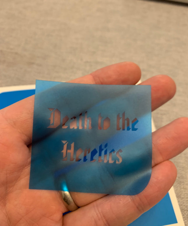 Steel Harpy Wargaming Airbrush/Painting Stencil