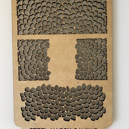 Reptile Skin Wooden Wargaming Airbrush/Painting Stencil