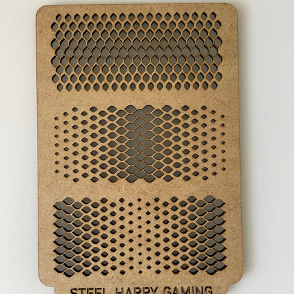 Snake Skin Wooden Wargaming Airbrush/Painting Stencil