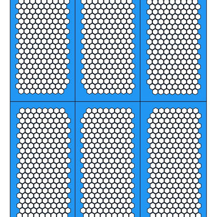 Honeycomb Wargaming Airbrush/Painting Stencil