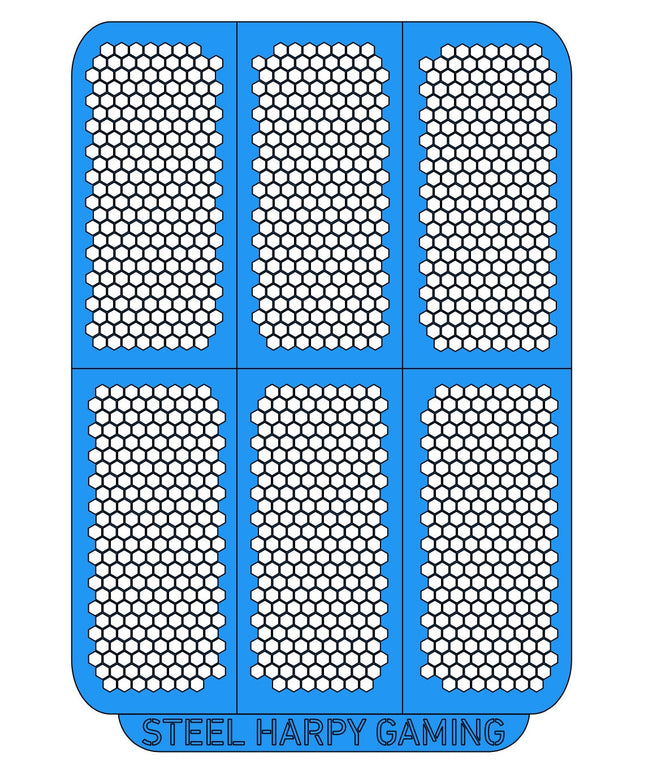 Honeycomb Wargaming Airbrush/Painting Stencil