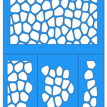 Reptile Skin - Wargaming Airbrush/Painting Stencil