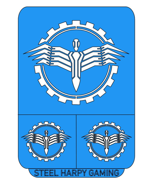 Steel Harpy Wargaming Airbrush/Painting Stencil