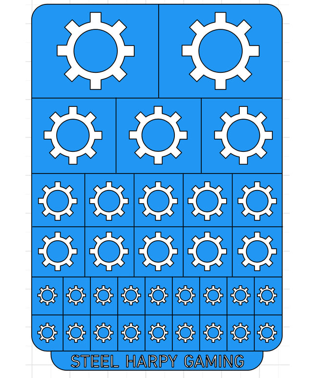 Cogs Wargaming Airbrush/Painting Stencil
