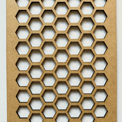 Honeycomb Wooden Wargaming Airbrush/Painting Stencil