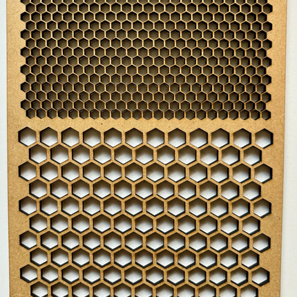 Honeycomb Wooden Wargaming Airbrush/Painting Stencil