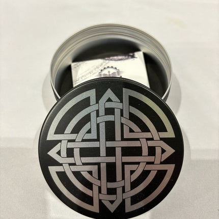 Circle dice tin