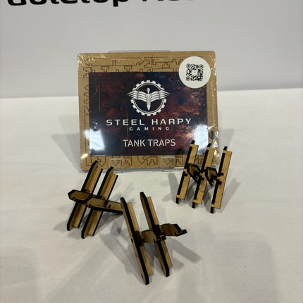 MDF Tank traps gaming terrain