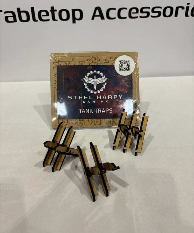 MDF Tank traps gaming terrain