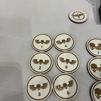 MDF Gaming Objective Markers