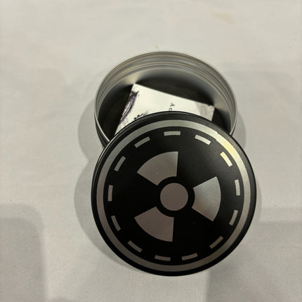 Circle dice tin