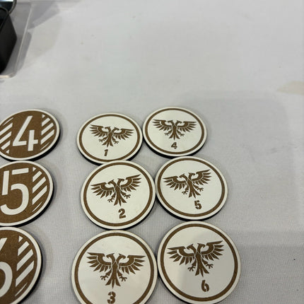 MDF Gaming Objective Markers and zone