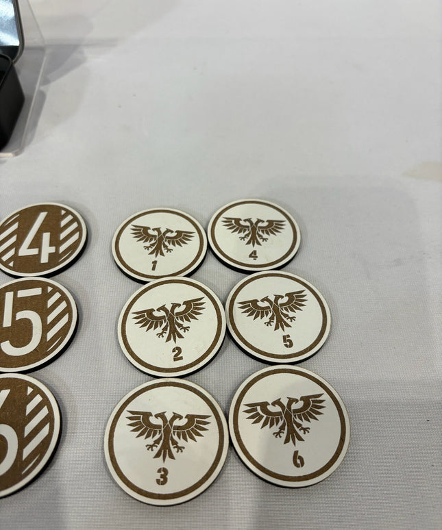 MDF Gaming Objective Markers and zone