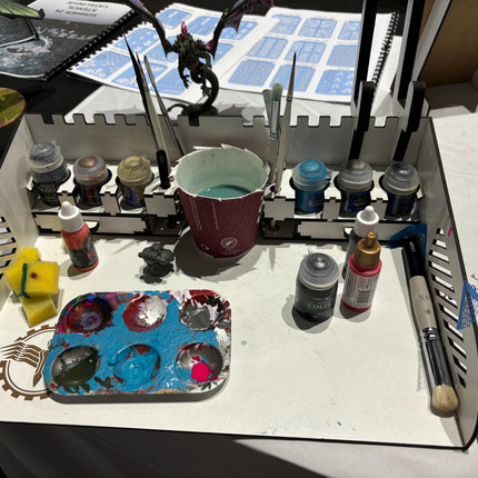 White MDF Painting / Hobby Station