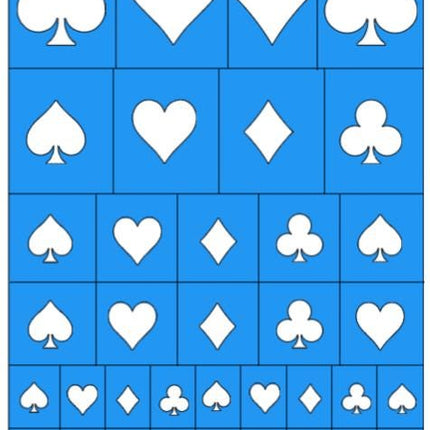 Card deck Wargaming Airbrush/Painting Stencil
