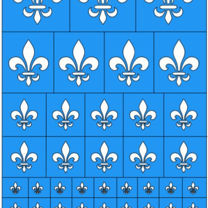Fleur de Lys Wargaming Airbrush/Painting Stencil