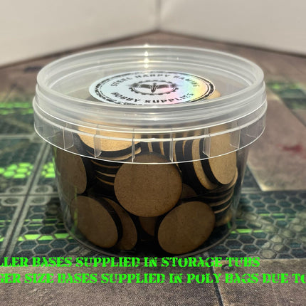 3mm MDF Square bases - Harpy Hobby Accessories