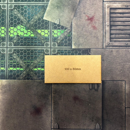 3mm MDF Rectangle bases - Harpy Hobby Accessories