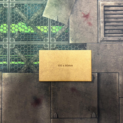 3mm MDF Rectangle bases - Harpy Hobby Accessories
