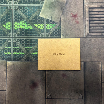 3mm MDF Rectangle bases - Harpy Hobby Accessories