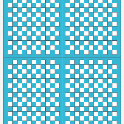 Checkers Wargaming Airbrush/Painting Stencil
